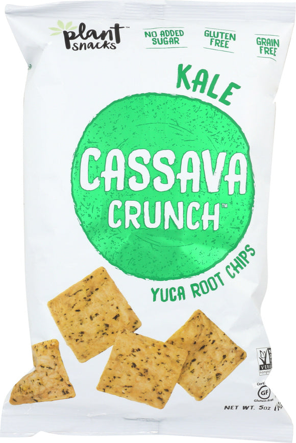 CASSAVA CRUNCH: Yuca Root Chips Kale 5 Oz