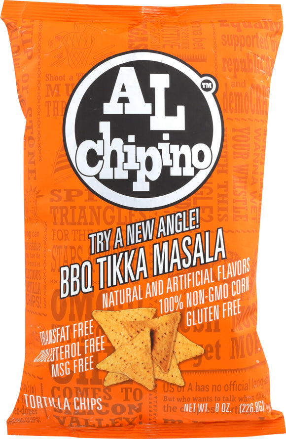 AL CHIPINO: Chip Tortilla Barbecue Masala, 8 oz