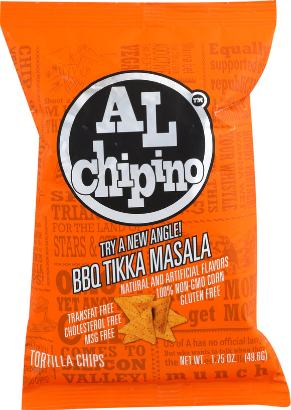 AL CHIPINO: Chip Tortilla Barbecue Masala, 1.75 oz