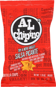 AL CHIPINO: Chip Tortilla Salsa Picante, 1.75 oz