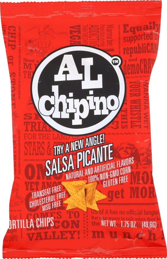 AL CHIPINO: Chip Tortilla Salsa Picante, 1.75 oz