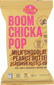 ANGIES: Boomchickapop Milk Chocolaty Peanut Butter Kettle Corn, 5.5 oz