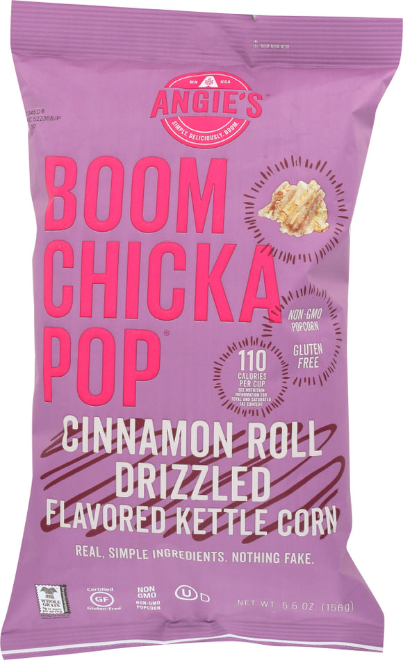 ANGIES: Cinnamon Roll Drizzled Kettle Corn, 5.5 oz
