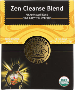 BUDDHA TEAS: Zen Cleanse Blend, 0.95 oz