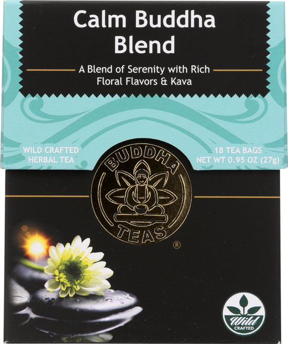 BUDDHA TEAS: Calm Buddha Blend, 0.95 oz