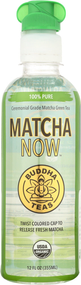 BUDDHA TEAS: Tea  Matcha Now 100% Pure, 12 oz