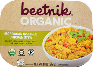 BEETNIK: Organic Moroccan Seasoned Chicken Stew, 11 oz