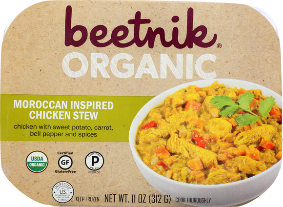 BEETNIK: Organic Moroccan Seasoned Chicken Stew, 11 oz