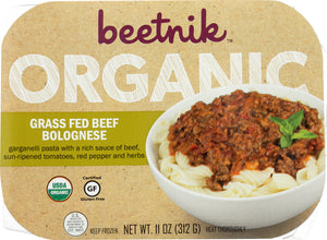 BEETNIK FOODS: Grass Fed Beef Bolognese With Pasta, 11 oz