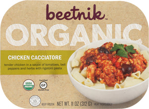 BEETNIK FOODS: Chicken Cacciatore With Pasta, 11 oz