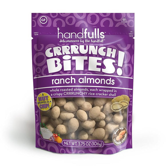 CRRRUNCH BITES: Nut Almond Coated Ranch, 3.75 oz