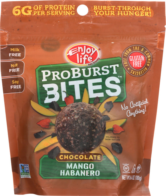 ENJOY LIFE: Mango Habanero Proburst Bites, 6.4 oz