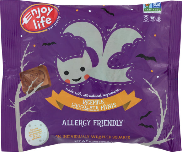 ENJOY LIFE: Halloween Chocolate Minis Ricemilk, 6.3 oz