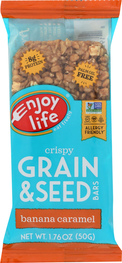 ENJOY LIFE: Bar Grain and Seed Banana Caramel, 1.76 oz