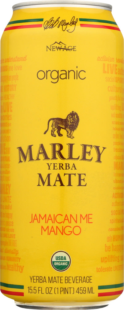 MARLEY YERBA MATE: Yerba Mate Mango 16 oz