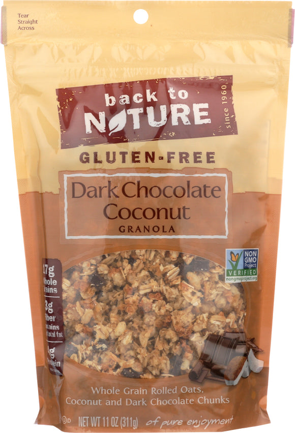 BACK TO NATURE: Chocolate Coconut Granola, 11 oz