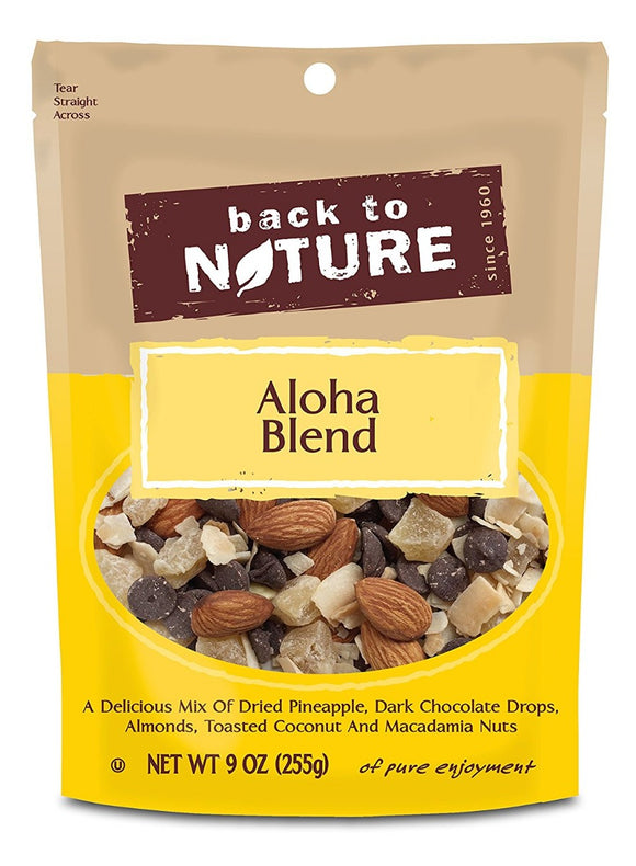BACK TO NATURE: Aloha Blend Trail Mix, 9 oz