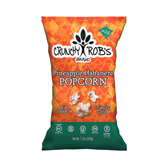 CRUNCHY ROBS: Pineapple Habanero, 5.25 oz