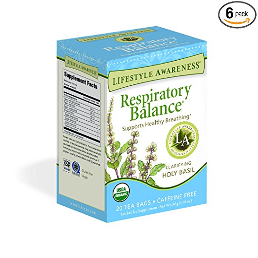 LIFESTYLE AWARENESS: Respiratory Balance Tea, 20 teabags