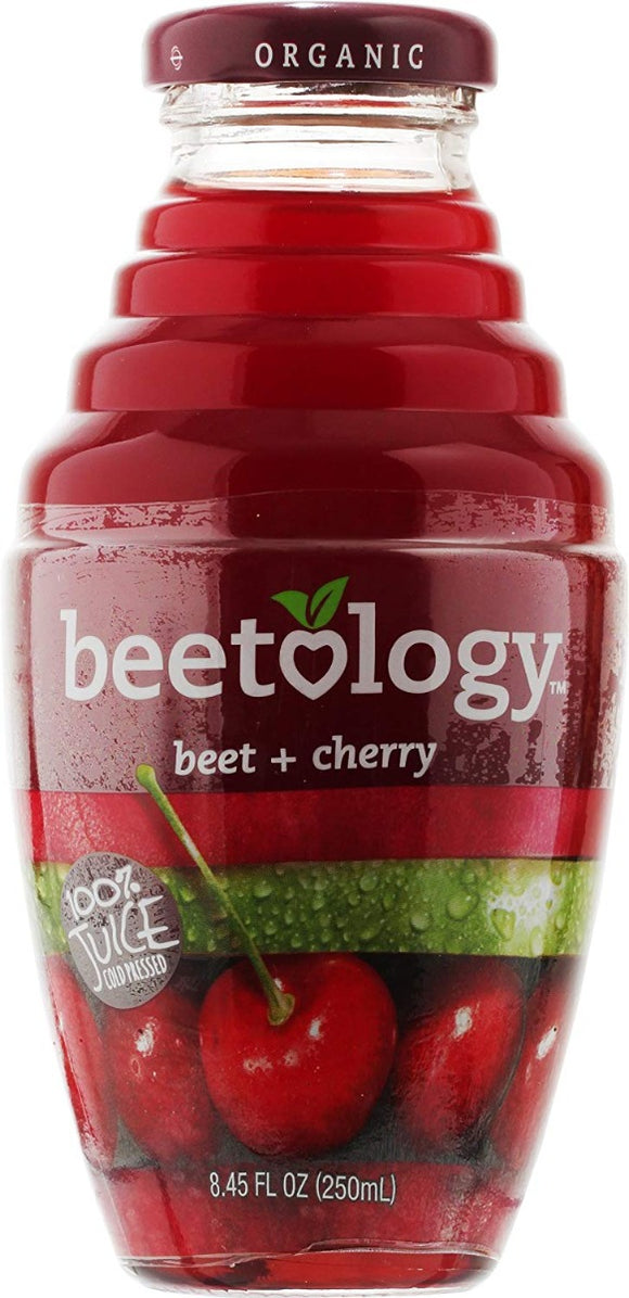 BEETOLOGY: Beet Cherry Juice, 8.45 oz