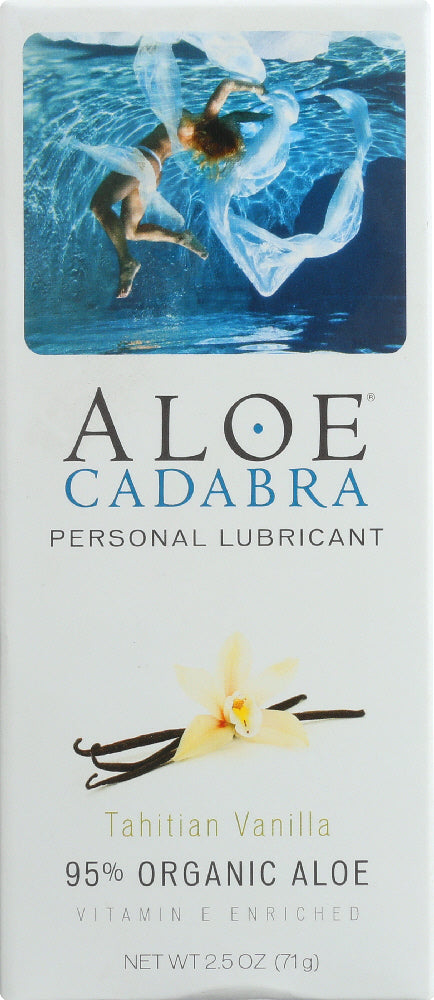 ALOE CADABRA: Lubricant Vanilla, 2.5 oz