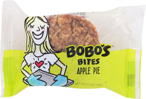 BOBO'S OAT BARS: Gluten Free Apple Pie Bites, 1.3 Oz