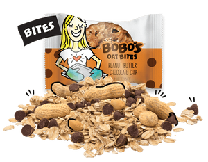 BOBOS OAT BARS: Bites Peanut Butter Chocolate Chip, 6.5 oz