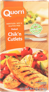 QUORN: Meatless & Soy Free Naked Chik'n Cutlets, 9.7 oz