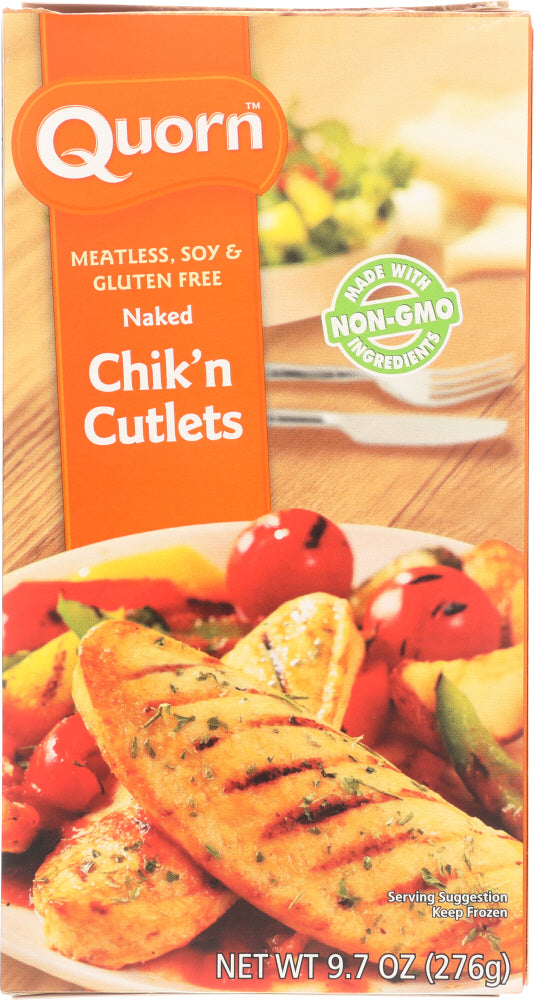 QUORN: Meatless & Soy Free Naked Chik'n Cutlets, 9.7 oz