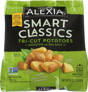 ALEXIA: Smart Classics 98% Fat Free Roasted Tri-Cut Potatoes with Sea Salt, 32 oz