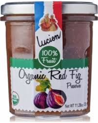 LUCIEN GEORGELIN: Spread Fruit Red Fig Organic, 320 gm