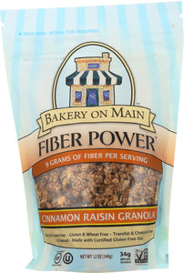 Bakery on Main Fiber Power Granola Cinnamon Raisin, 12 Oz