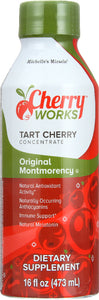 CHERRY WORKS: Original Tart Montmorency Cherry Concentrate, 16 oz