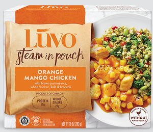 LUVO: Bowl Chicken Orange Mango, 10 oz