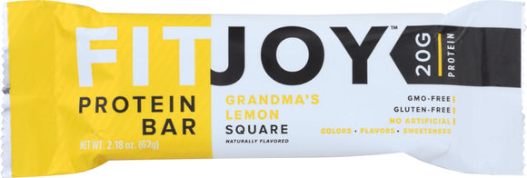 FITJOY: Bar Grandma's Lemon Square, 2.11 oz