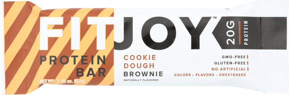 FITJOY: Bar Cookie Dough Brownie, 2.18 oz