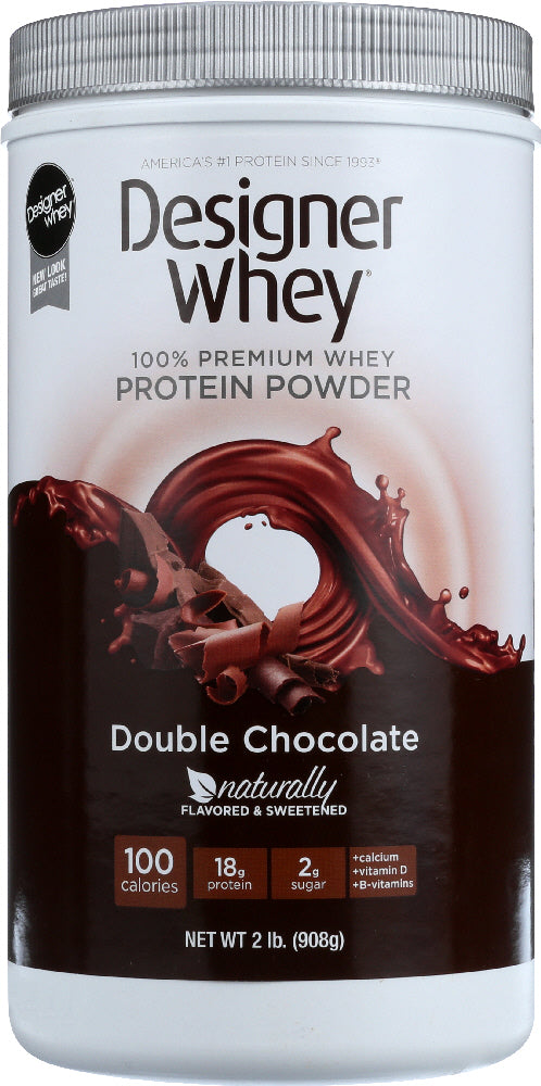 DESIGNER PROTEIN WHEY: Designer Whey Double Chocolate, 2 oz