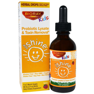 BIORAY KIDS: NDF Shine Liquid Herbal Drops, 2 oz