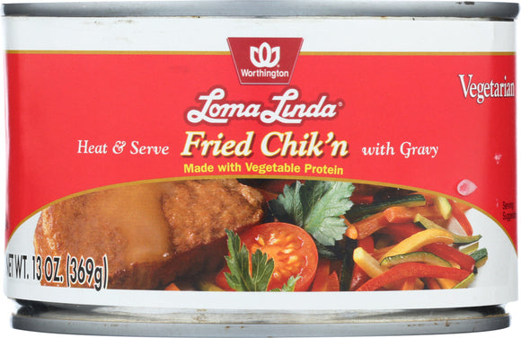 LOMA LINDA: Fried Chik’n with Gravy, 13 oz