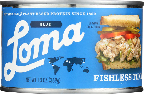 LOMA BLUE: Tuna Fishless, 13 oz
