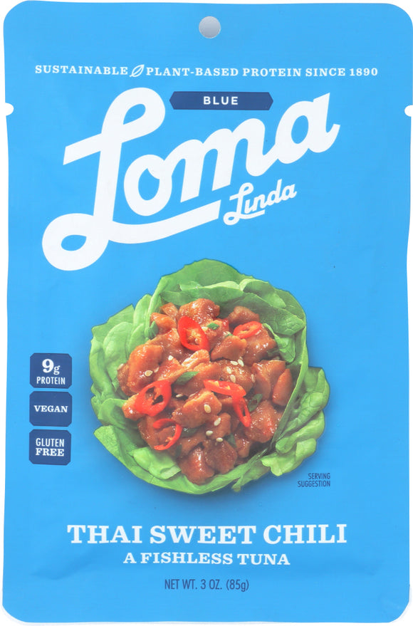 LOMA BLUE: Fishless Tuna Thai Sweet Chili, 3 oz