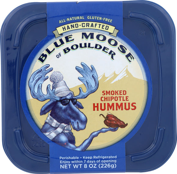 BLUE MOOSE OF BOULDER: Hummus Smoked Chipotle, 8 oz