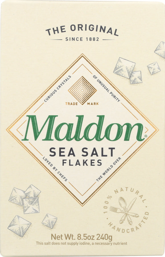 MALDON: The Original Crystal Sea Salt Flakes, 8.5 oz