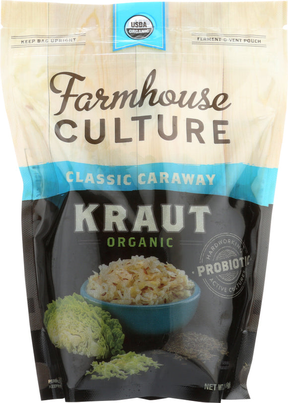 FARMHOUSE CULTURE: Sauerkraut Classic Caraway, 22 oz