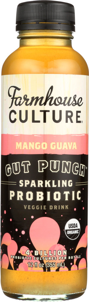 FARMHOUSE CULTURE: Gut Punch Mango Guava, 12 oz