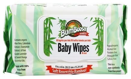BUMBOOSA: Baby Wipes, 1 ea