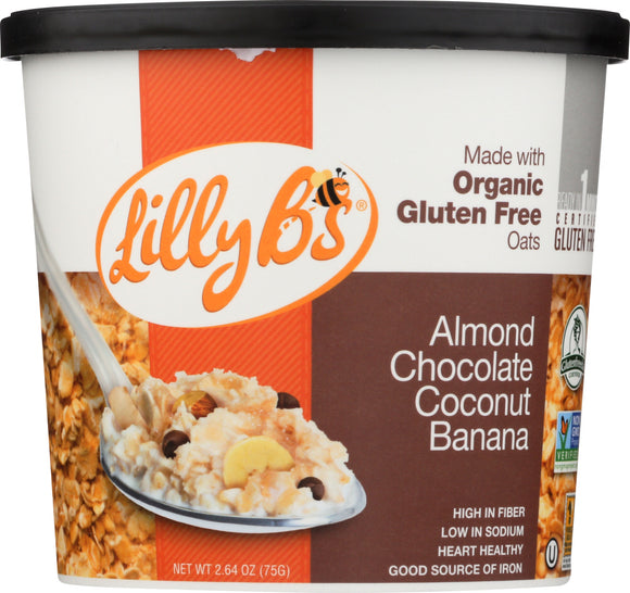 LILY B’S: Oatmeal Almond Chocolate Coconut, 2.64 oz