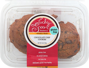 LUCKY SPOON: Cookies Chocolaty Chip, 6 oz