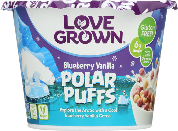 LOVE GROWN: CEREAL CUP POLAR PUFFS (1.100 OZ)