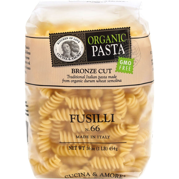 CUCINA & AMORE: Pasta Fusilli 66, 16 oz